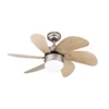 Westinghouse Turbo Swirl LED Ceiling Fan - 6 Blades - Light Maple - 30-in W
