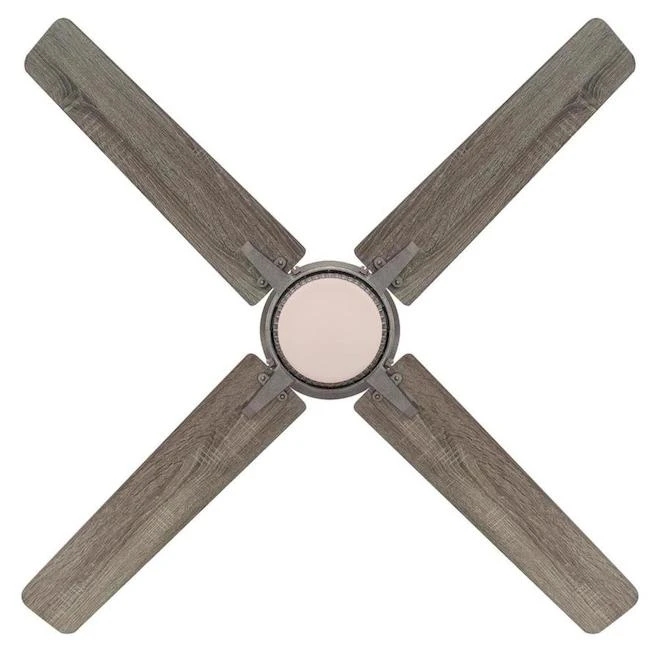 Westinghouse Cliff 56-in Industrial Steel Ceiling Fan - 4 Reversible Blades - Dimmable Integrated LED 3 Westinghouse Cliff 56-in Industrial Steel Ceiling Fan - 4 Reversible Blades - Dimmable Integrated LED - Image 3